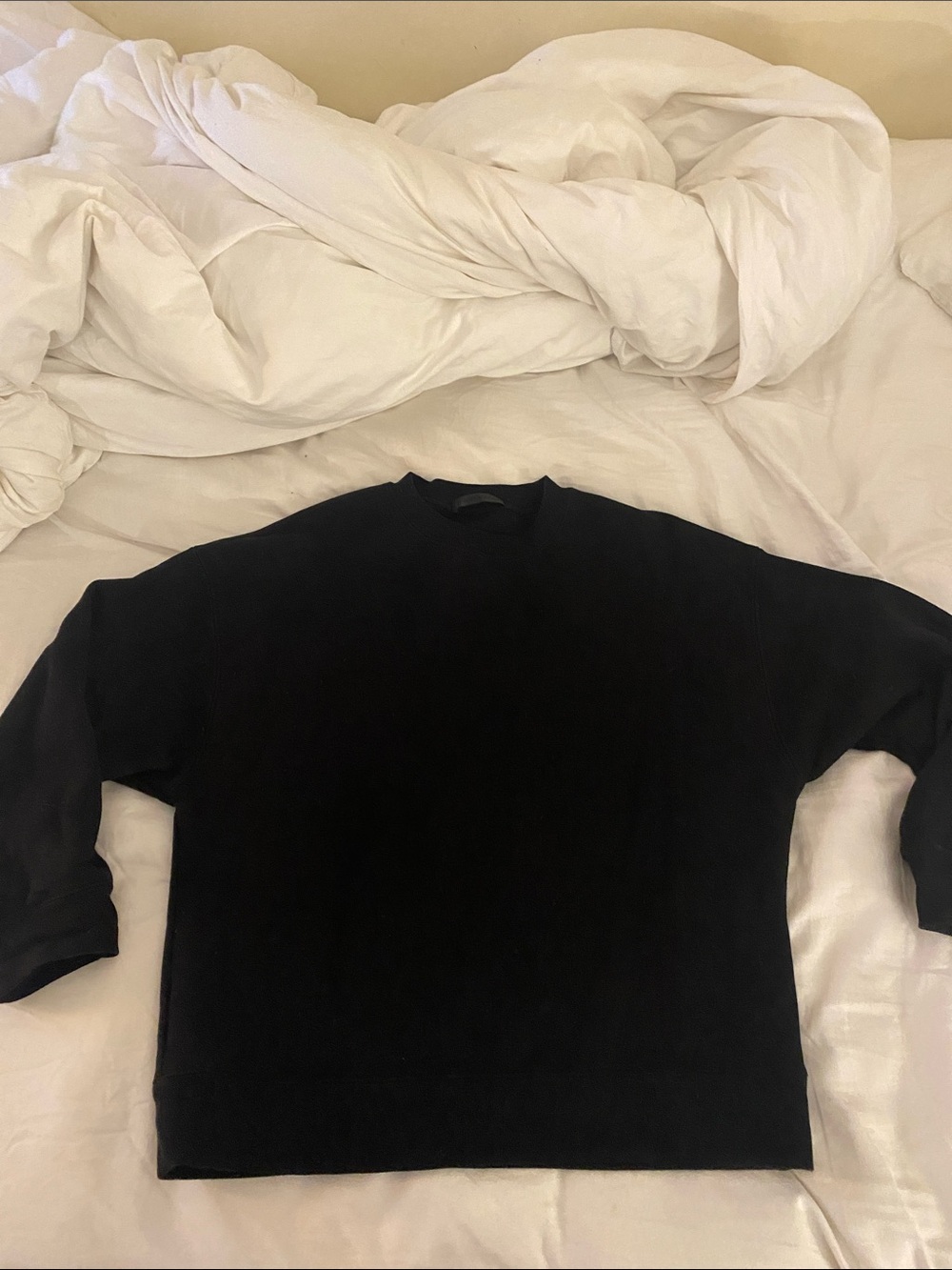 Jenni Kayne Black Crewneck Sweatshirt